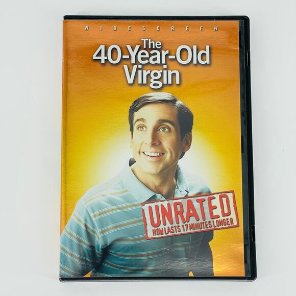 The 40-Year-Old Virgin Movie DVD - Good Used Condition - Picture 2 of 8